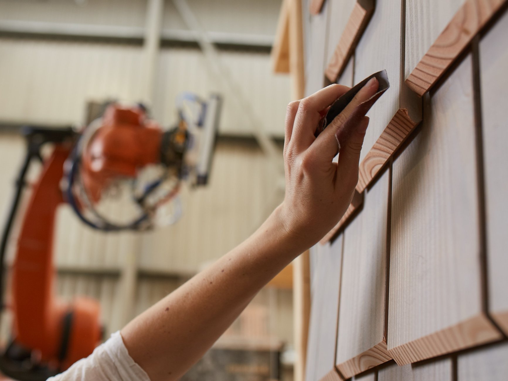 Kontrolle einer parametrischen Fassade