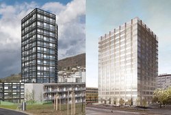 Zwei Fassaden an einem Tag!