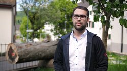 Ausstellung "Bauen mit Buche