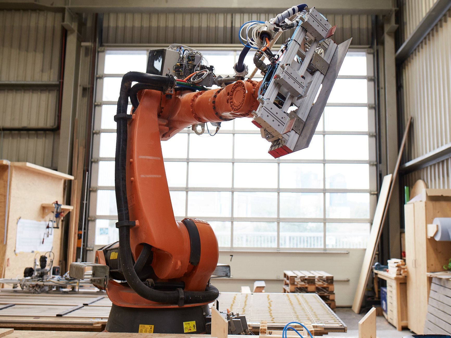 Kuka Roboter im Einsatz