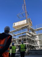 Live-Montage am Hirtenweg in Riehen