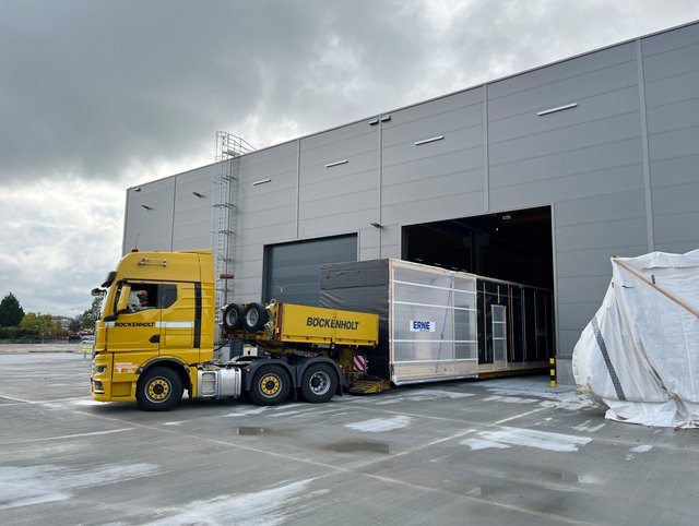 ERNE Produktionshalle in Sinsheim