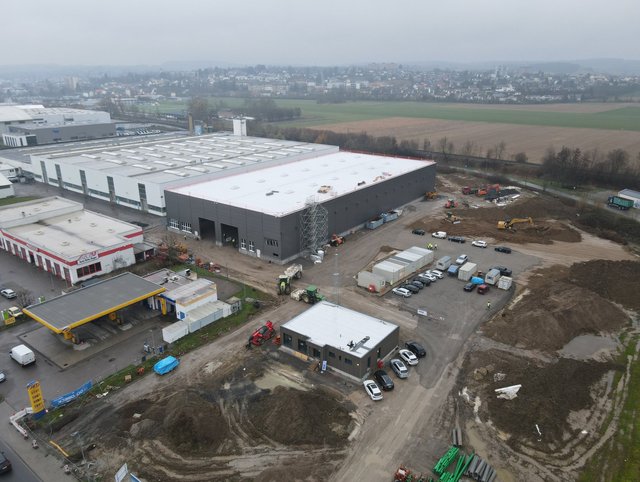 ERNE Produktionshalle Sinsheim