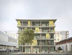 ERNE realisiert mit Harry Gugger Studio das kessel haus für HIAG Immobilien
