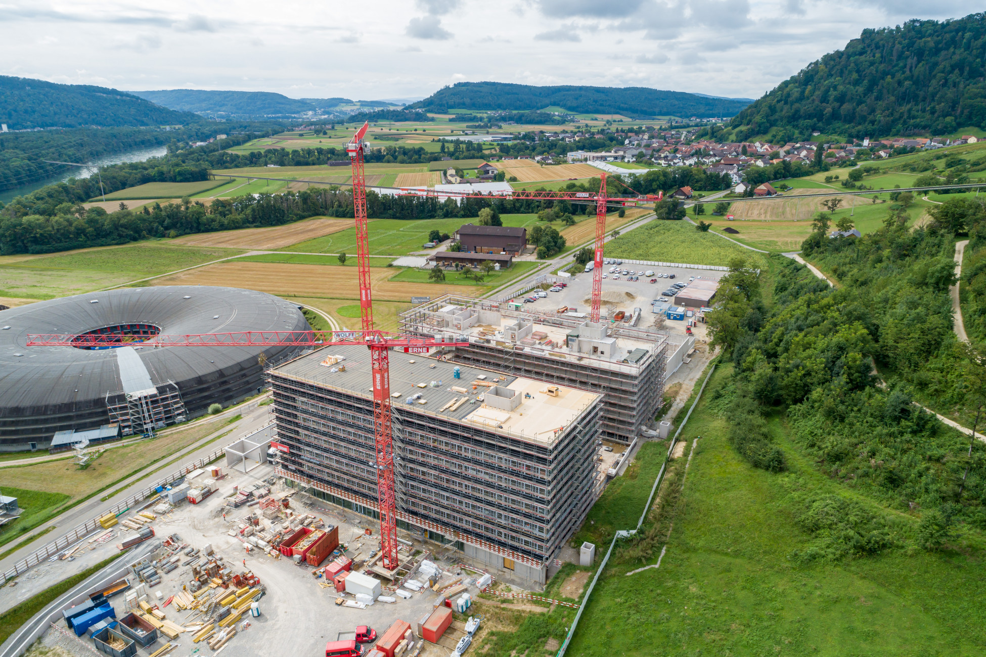 Baustelle Park Innovaare, Villigen