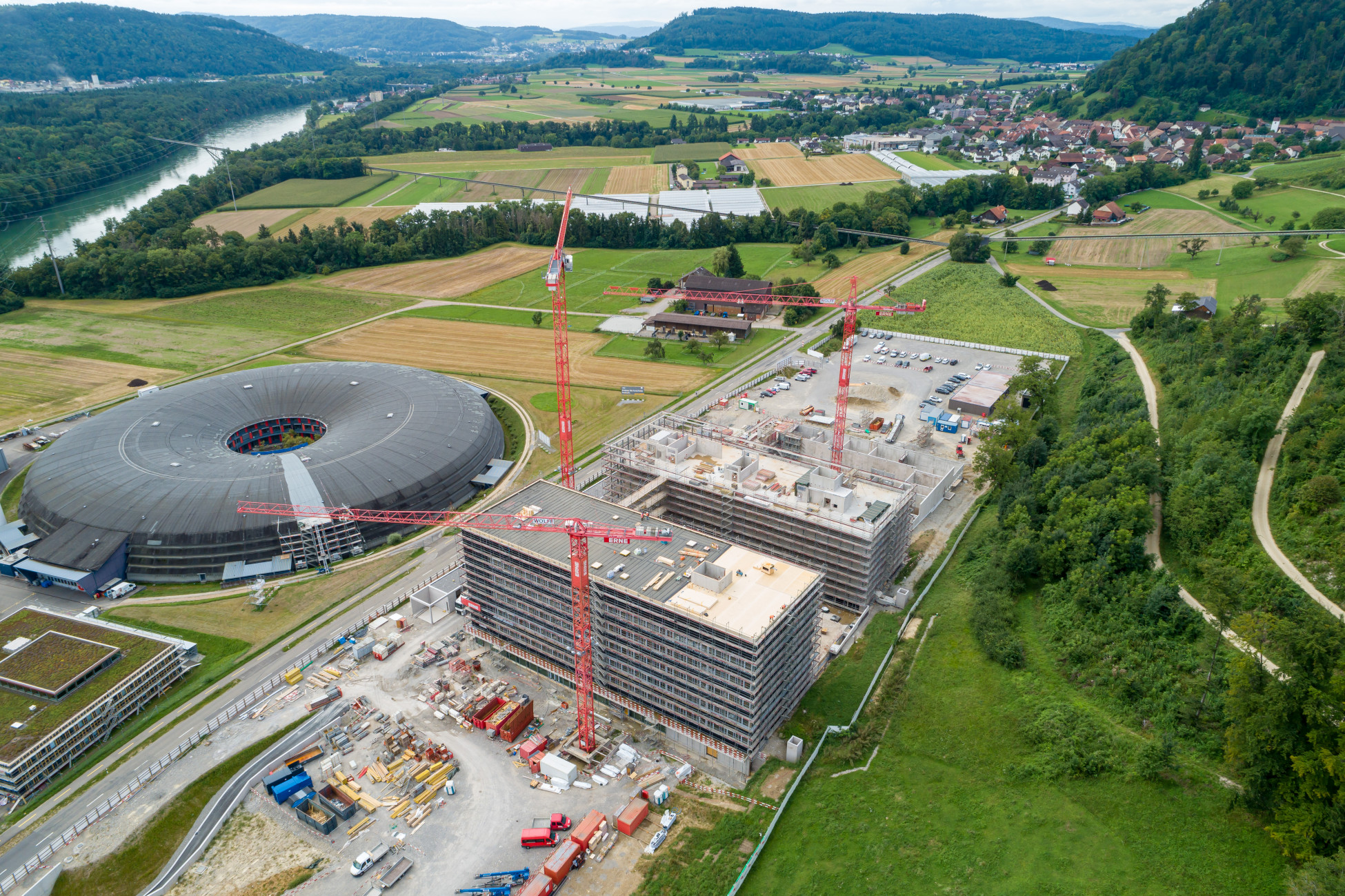 Baustelle Park Innovaare, Villigen