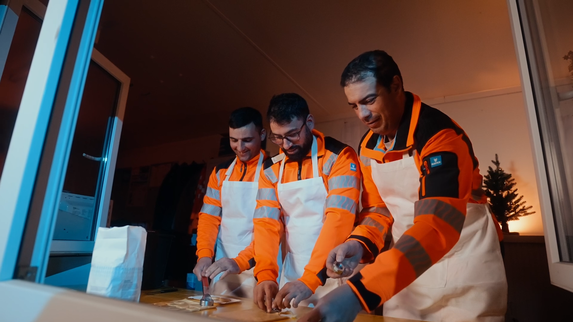 Adventszauber auf der Baustelle